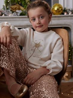 Mädchen-Mädchen Geschenkset: Sweatshirt & Zauberstab, mit Recycling-Polyester