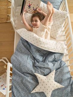 Linge de maison et décoration-Housse de couette bébé réversible INDIA