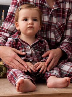Bébé-Pyjama bébé à carreaux capsule famille