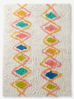 Indianermädchen-Bettwäsche & Dekoration-Dekoration-Teppich-Hochflor-Teppich "Harlekin", Baumwolle
