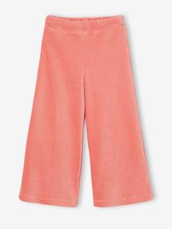 Fille-Pantalon fille large en velours 