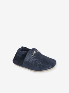 Schuhe-Babyschuhe 17-26-Hausschuhe, Krabbelschuhe-Baby Leder-Krabbelschuhe / Hausschuhe mit Geschenkbox