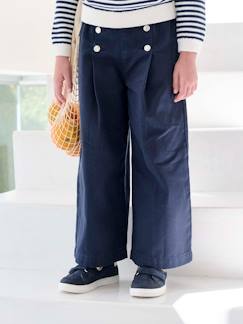 Mädchen-Weite Mädchen Hose mit Zierknöpfen