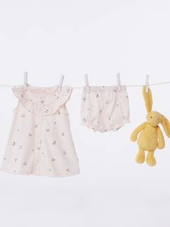 Bébé-Robe bébé + bloomer imprimés fruits