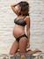 Shorty de grossesse taille basse IRIS noir 