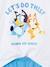 Kinder Sommer-Schlafanzug Der Welpe Bluey blau 