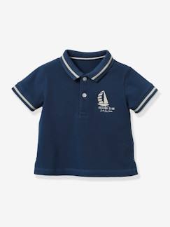 Bébé-polo en maille piquée bébé - Coton biologique