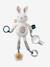 Weiche Baby Activity-Giraffe RETRO FLOWER gelb 