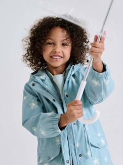 Mädchen-Mantel, Jacke-Mädchen Regenjacke, Zauber-Tupfen
