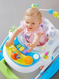 Babyartikel-Babywippe, Babyschaukel, Babylauflernstuhl-Mitwachsende Lauflernhilfe "Trott&pouss'"