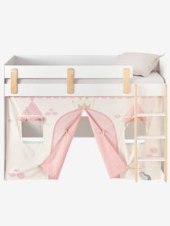 Chambre et rangement-Chambre-Lit bébé, lit enfant-Tente de lit Princesse féérique pour lit mezzanine mi hauteur ligne Everest