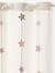 Vorhang aus Canvas mit Sternen-Girlande WOLLWEISS+wollweiß/sterne mehrfarbig 