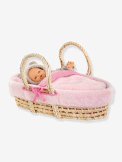 Jouet-Poupons et poupées-Poupons et accessoires-Ensemble couffin peluche pour poupon 36/42 cm