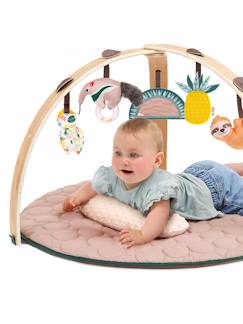 Spielzeug-Baby Spieldecke mit Holz-Spielbogen LUDI