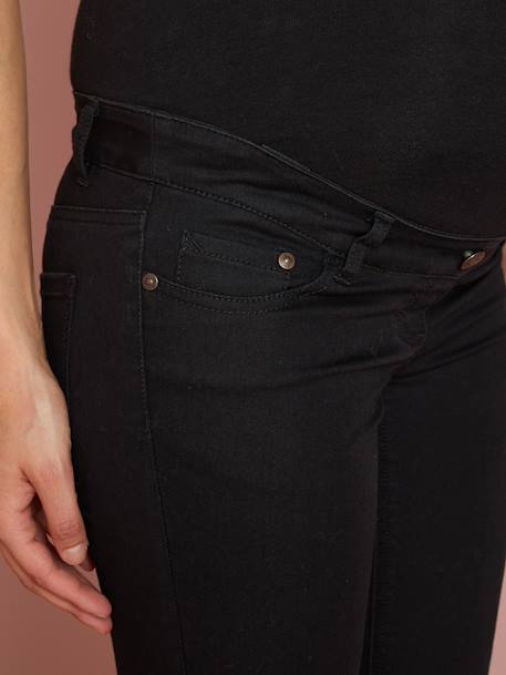 Umstands-Jeans, Slim-Fit, Schrittlänge 78 cm schwarz 