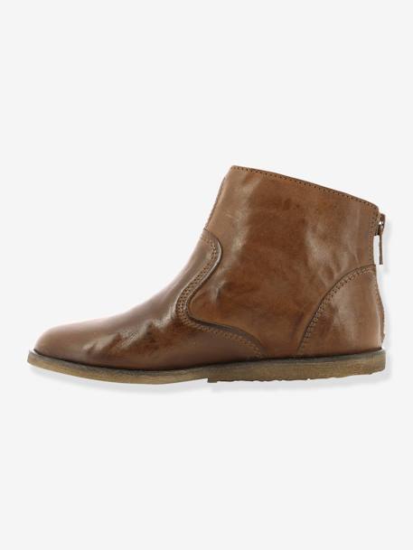 Boots fille Roxana KICKERS® MARRON 