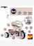 Tricyle Be Move Confort - beige+rose 