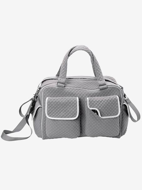 Sac à langer Journée multipoches vertbaudet, essentiels gris foncé 