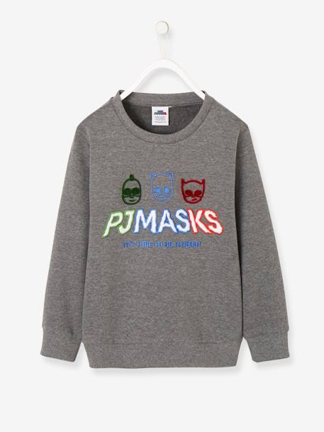 PJ MASKS Sweatshirt für Jungen GRAU MELIERT 