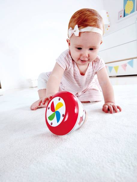HAPE Holz-Spieluhr für Babys ROT 
