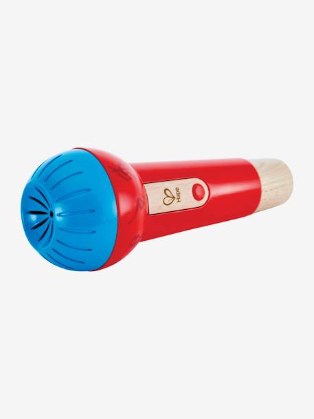 HAPE Spiel-Mikrofon für Kinder aus Holz rot 