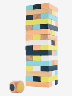 Spielzeug-Fantasiespiele-Konstruktionsspiele-Turmspiel aus Holz