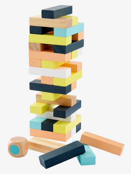 Turmspiel aus FSC® Holz mehrfarbig 