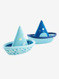 Babys gehen in die Kita-Spielzeug-Erstes Spielzeug-Badespielzeug-2 Badewannen-Boote