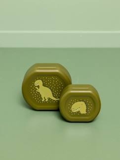 2er-Set Kinder Brotdose Snackbox mit Clip TRIXIE