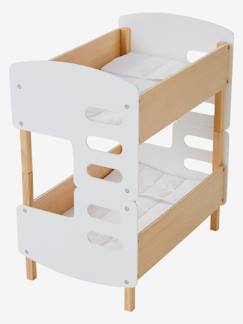 Spielzeug-Babypuppen und Puppen-Puppen-Stockbett aus FSC®-Holz