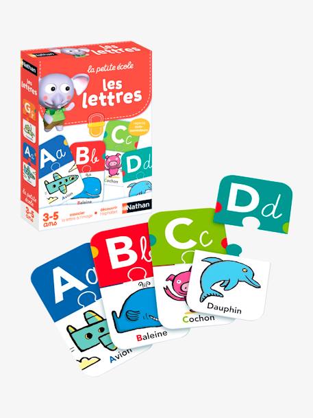 Französisches Kinder Buchstaben-Lernspiel „Les lettres“ NATHAN mehrfarbig 