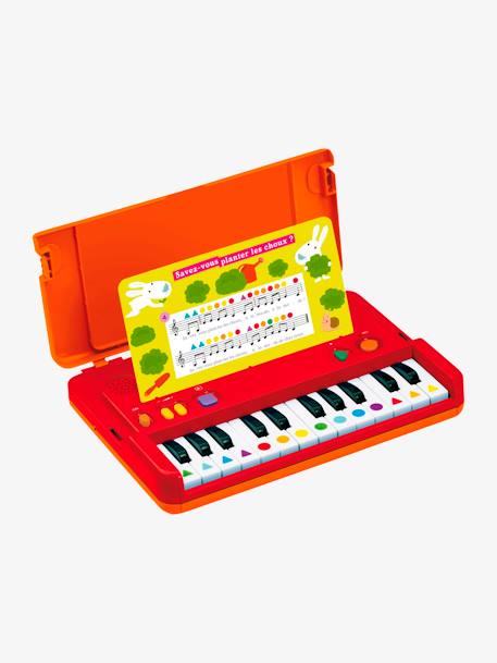 Kinder E-Piano „J'apprends la musique“ NATHAN rot 