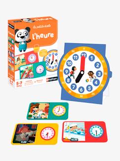 Spielzeug-Lernspiele-Lesen, Schreiben, Rechnen, Uhr-Französisches Kinder Uhren-Lernspiel NATHAN
