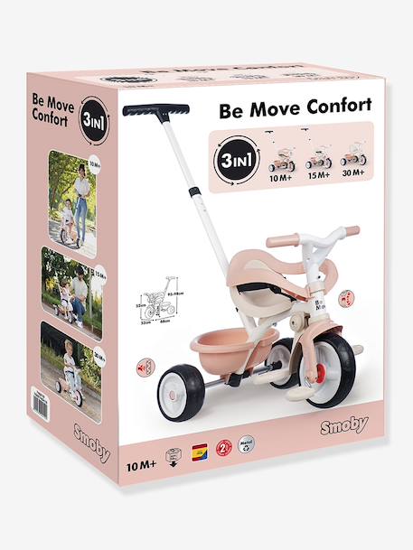 Tricyle Be Move Confort - beige+rose 