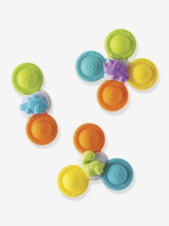 Spielzeug-Erstes Spielzeug-Erstes Lernspielzeug-Badespielzeug Baby Spinner INFANTINO Silikon 3er-Set