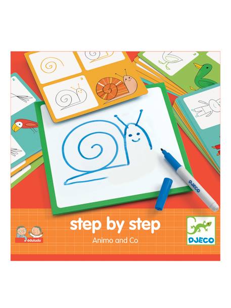Step by step Animals DJECO MULTICOLORE 