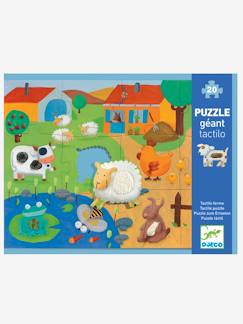 Spielzeug-DJECO 20-teiliges Fühlpuzzle „Bauernhof"