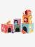 Cubes imagiers Topanifarm DJECO MULTICOLORE 