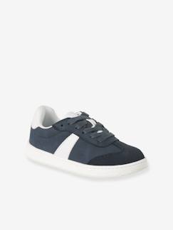 Chaussures-Baskets enfant garçon synthétique zippées et lacets élastiqués