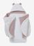 2-in-1 Baby Ausfahrsack/Wickelunterlage, Musselin beige bedruckt+cappuccino+GRÜN+terrakotta+wollweiß 