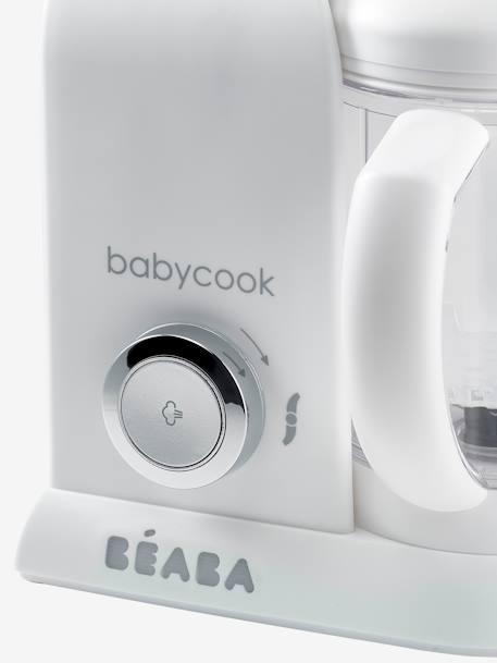 Robot 4 en 1 BEABA Babycook solo blanc/gris argent+dark grey 