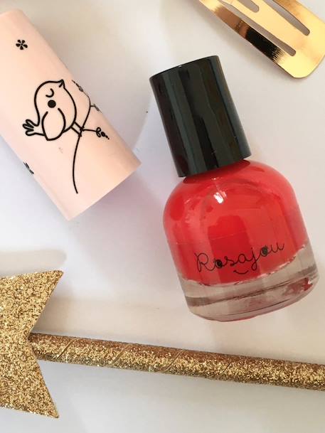Duo Lippenstift + passender Nagellack ROSAJOU rot 