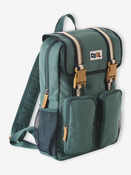 Sac à dos « Cool school' garçon bleu canard 