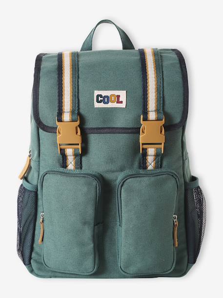 Sac à dos « Cool school' garçon bleu canard 