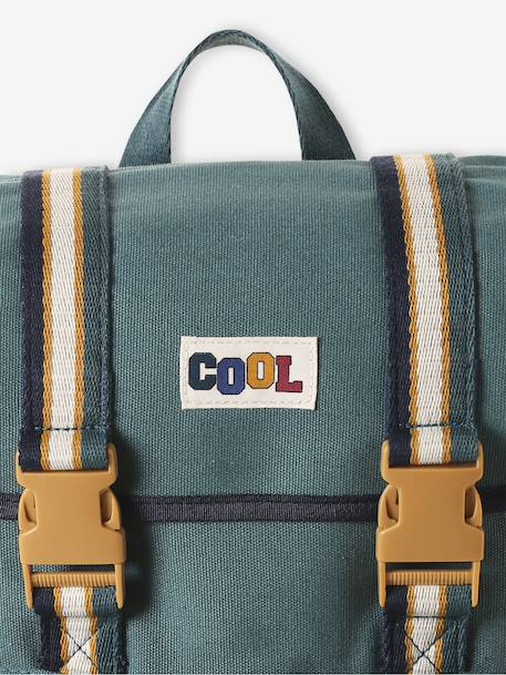 Sac à dos « Cool school' garçon bleu canard 