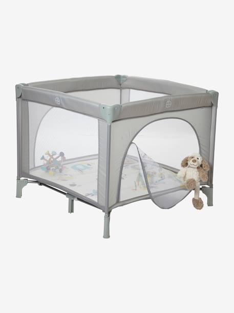 Parc pliant de voyage Baby'park gris+marine 