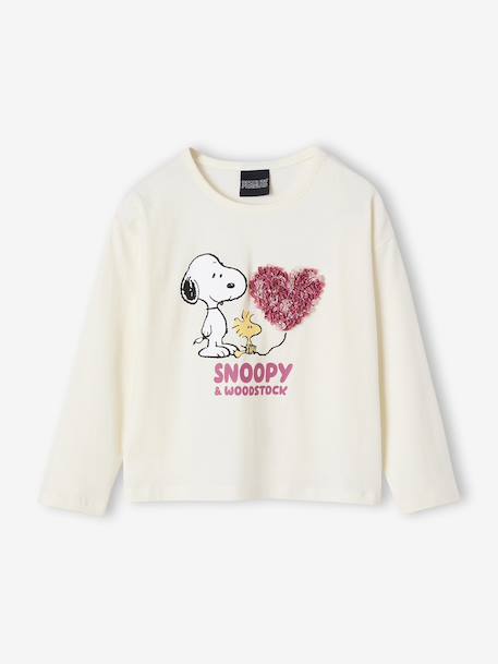 Mädchen Shirt PEANUTS SNOOPY wollweiß 