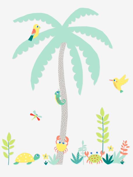 Wandsticker für Kinderzimmer 'Tropical' MEHRFARBIG 