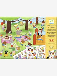 Jouet-Activités artistiques-Décalcomanie C'est la fête