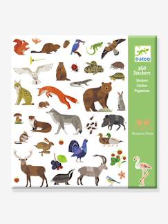 Jouet-Activités artistiques-160 stickers Faune